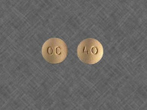 Oxycontin OC 40mg - Benzodiazepin