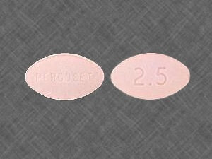 Percocet 2.5/325mg - Benzodiazepin