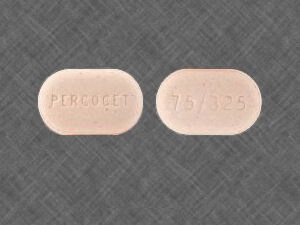 Percocet 7.5/325mg - Benzodiazepin