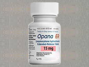 Opana ER 15mg - Benzodiazepin