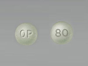 Oxycontin OP 80mg - Benzodiazepin